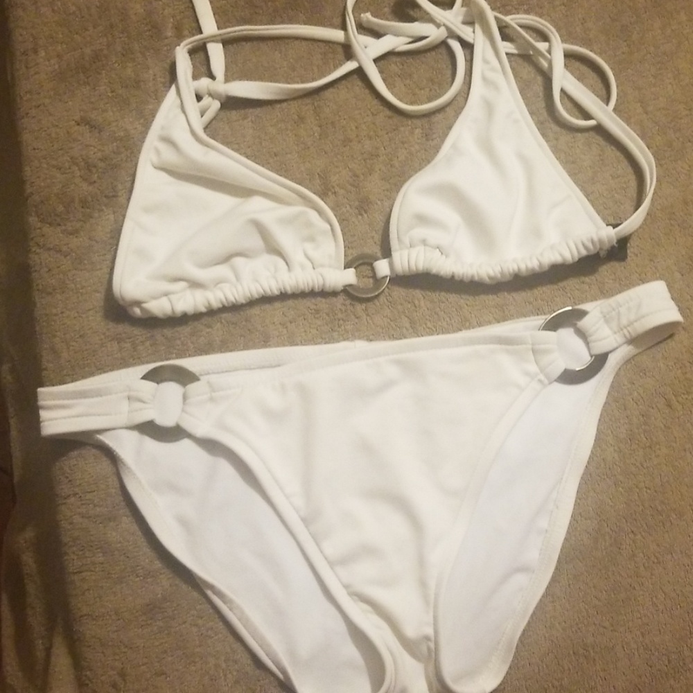 White bikini